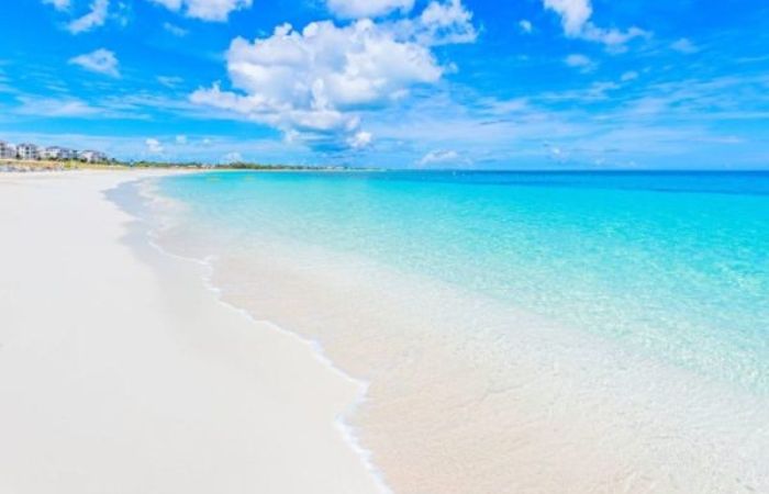 Leeward Beach in Leeward Settlement