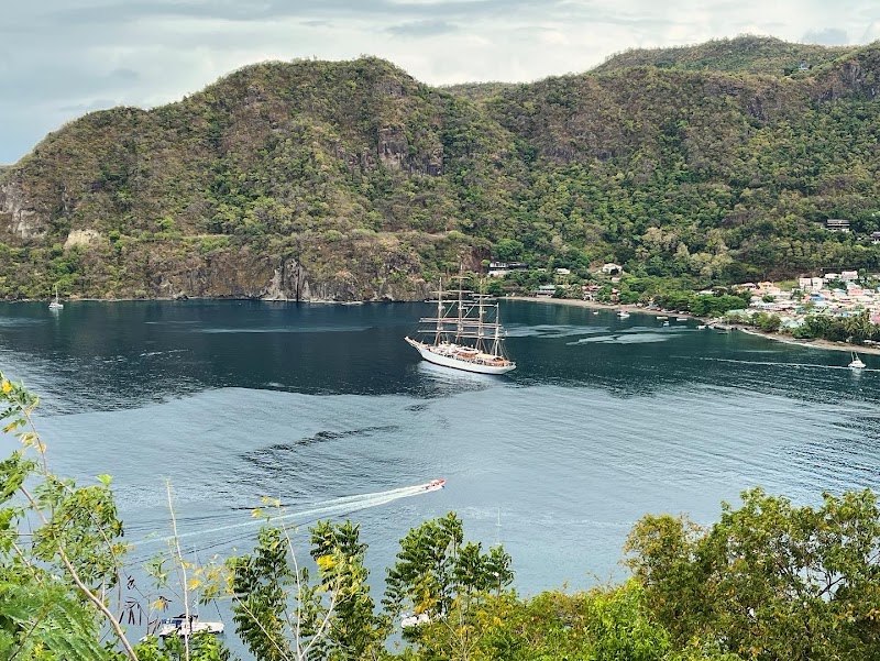 Soufrière View Point in Belle Vue