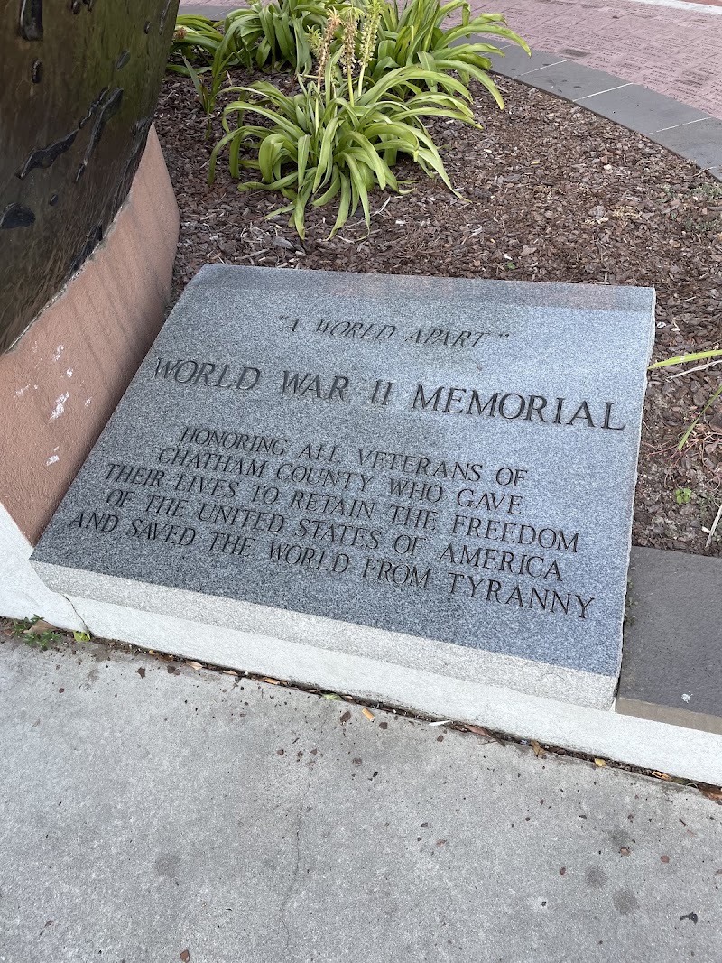Photo 1 at World War II Memorial in Savannah