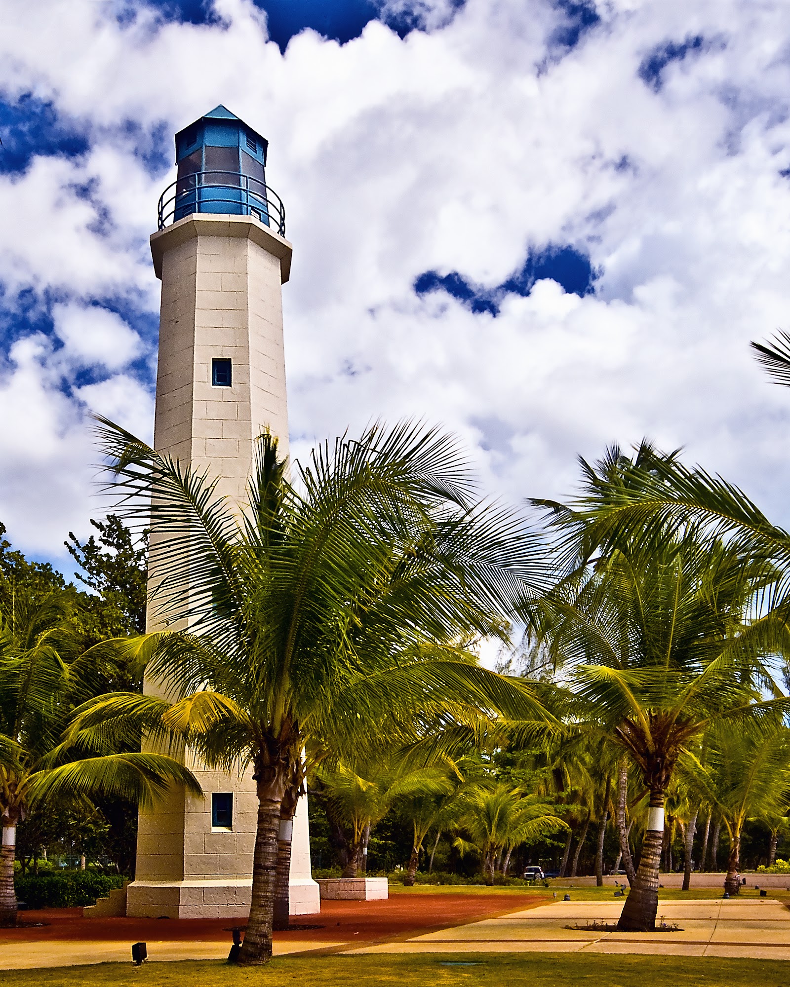 Needhams Point Light House in Bridgetown