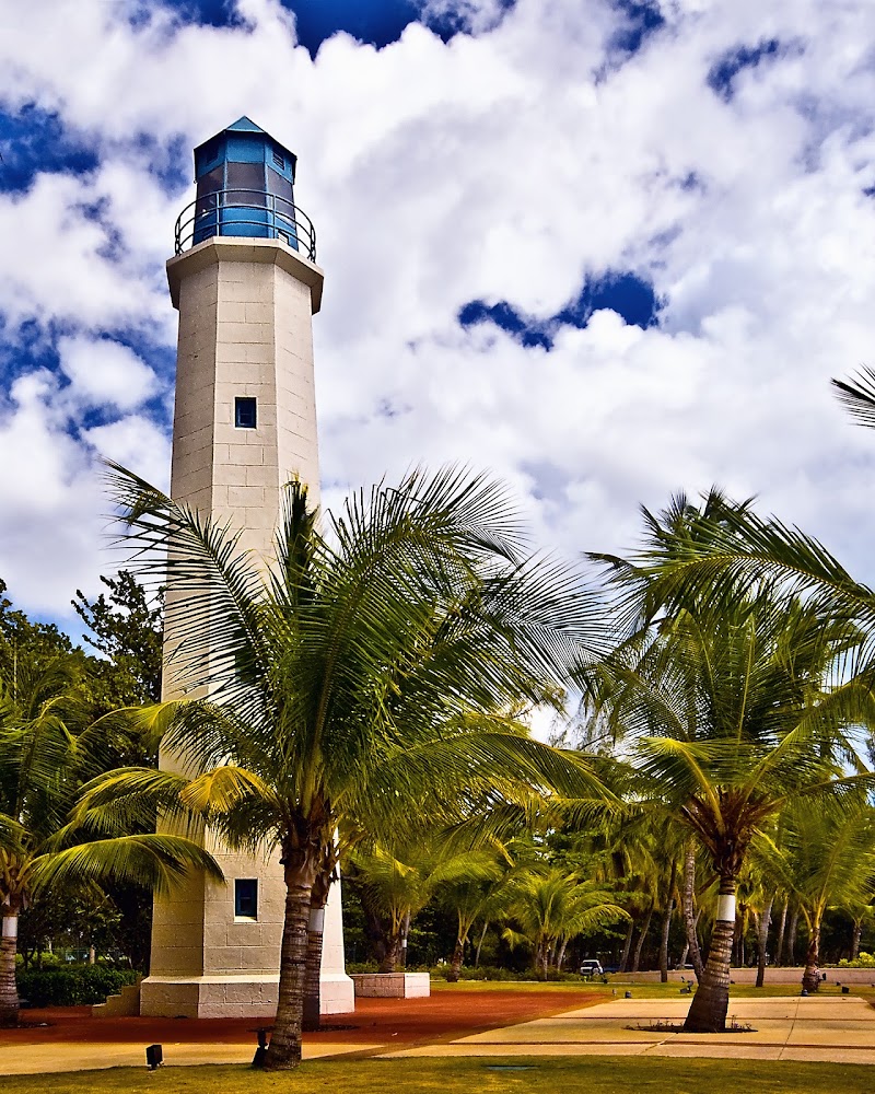 Needhams Point Light House in Bridgetown