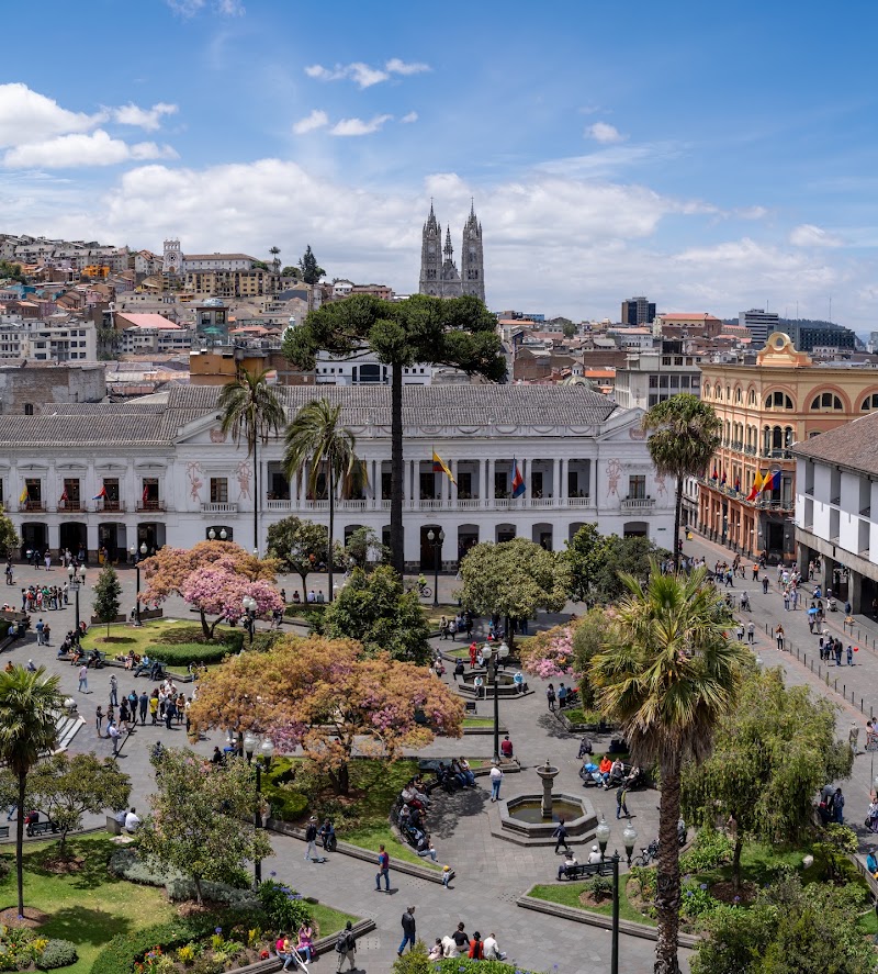 Independence Square in Quito