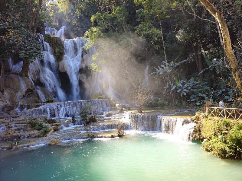 Kuang Si Waterfall in 