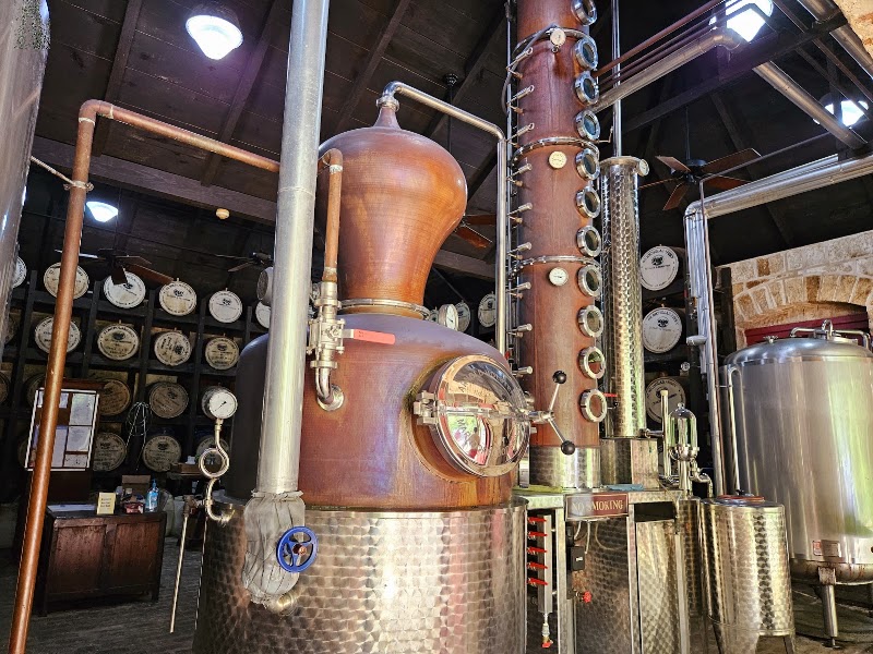 St. Nicholas Abbey Distillery in Moore Hill