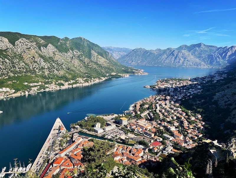 Top Of The Old Kotor Fort Trail in Špiljari