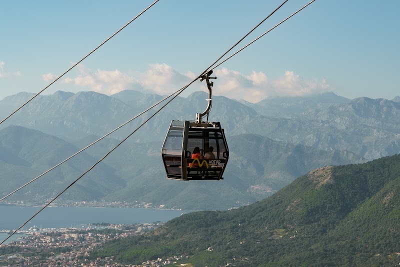 Kotor Cable Car - Lower station in Kavač