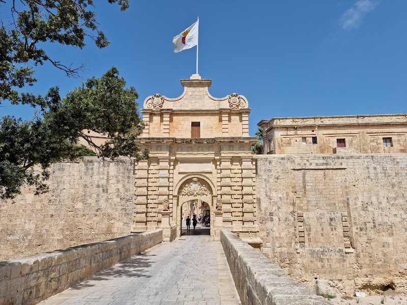 Mdina Gate in Mdina