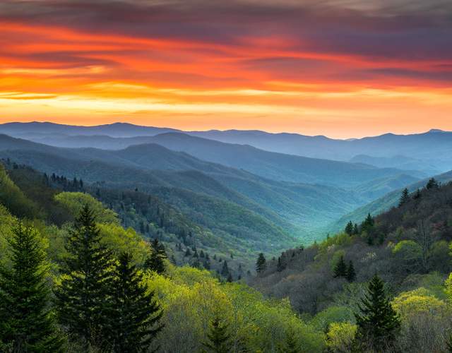 Great Smoky Mountains National Park in 