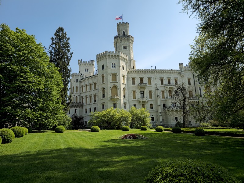 The State Chateau of Hluboká in Hluboká nad Vltavou