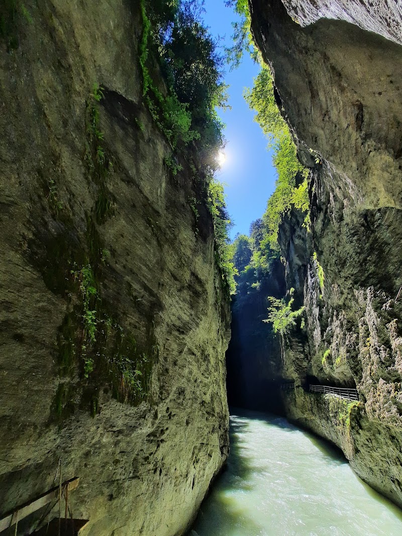 Aare Gorge (Aareschlucht) in Schattenhalb