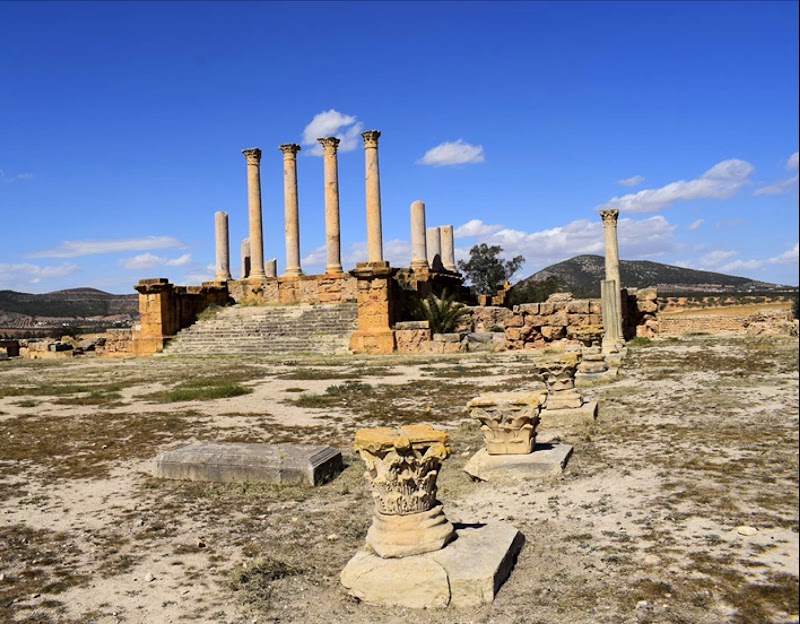 Thuburbo Majus Archaeological Site in El Fahs