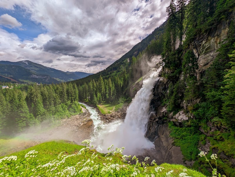 Krimml Waterfalls in Krimml