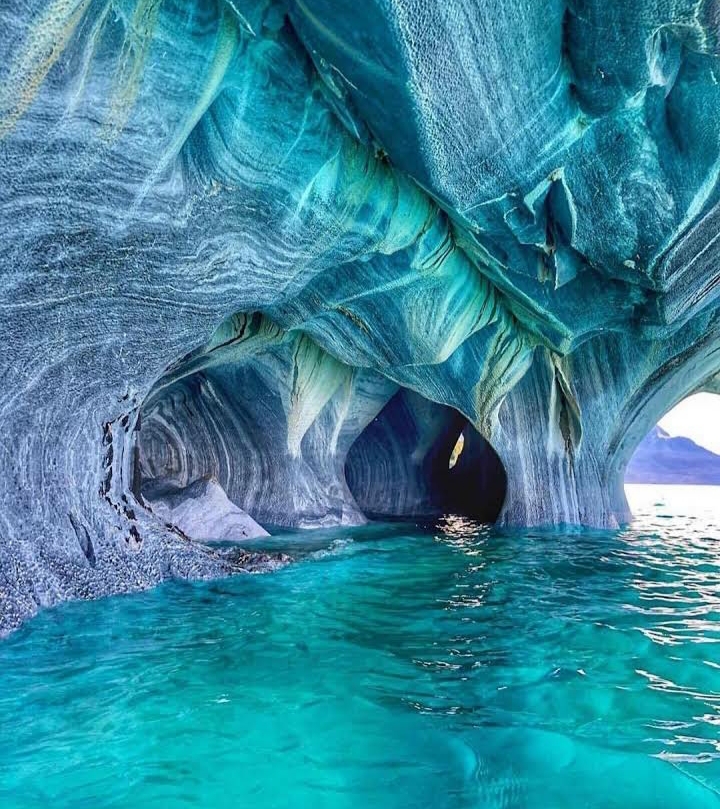 Marble Caves in Chile Chico