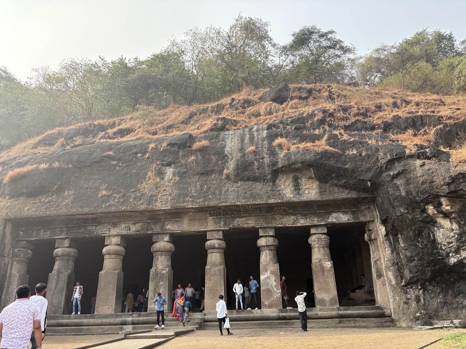 Elephanta Caves in Gharapuri