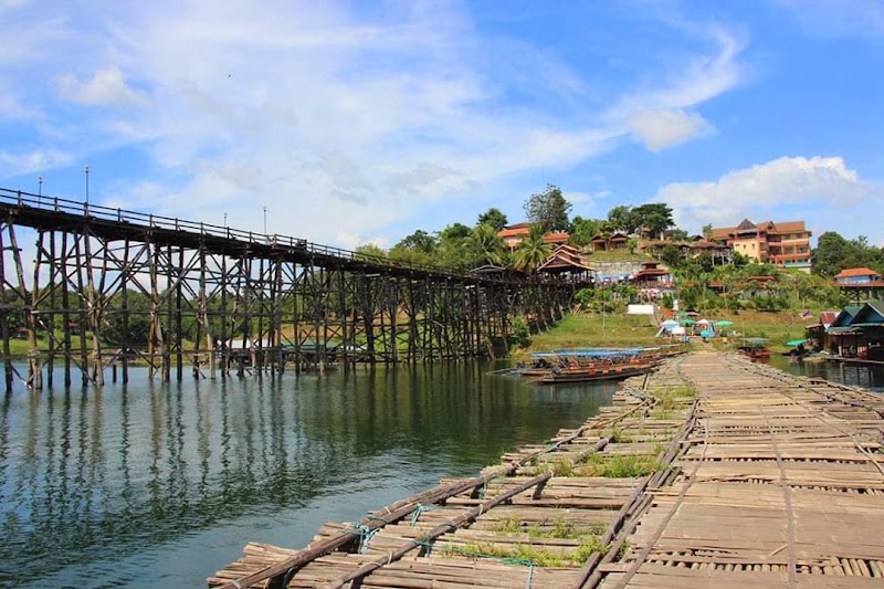 Photo 1 at Mon Bridge in ตำบลหนองลู