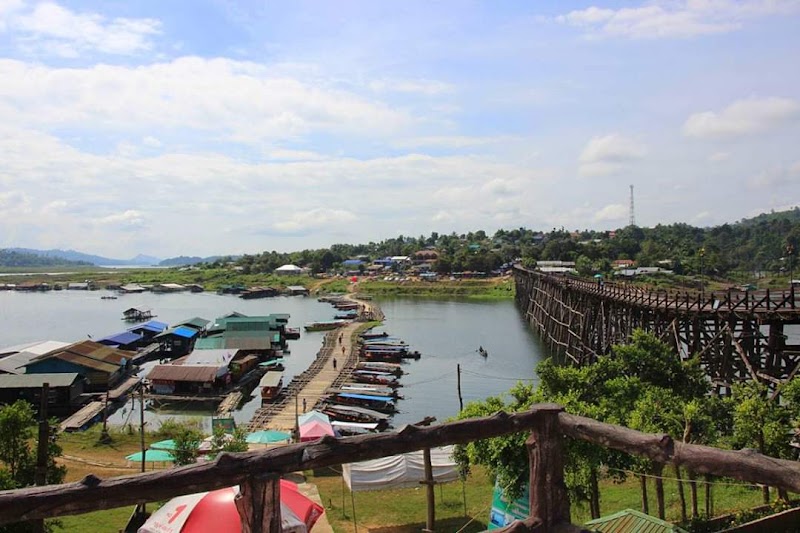 Photo 3 at Mon Bridge in ตำบลหนองลู