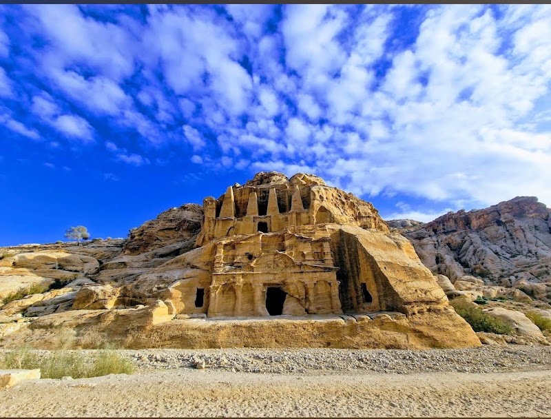 Obelisk Tomb & Bab as-Siq Triclinium. in Wadi Musa