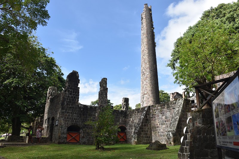 Old Road Rum Co at Wingfield Estate Sugar Plantation Ruins in Old Road Town