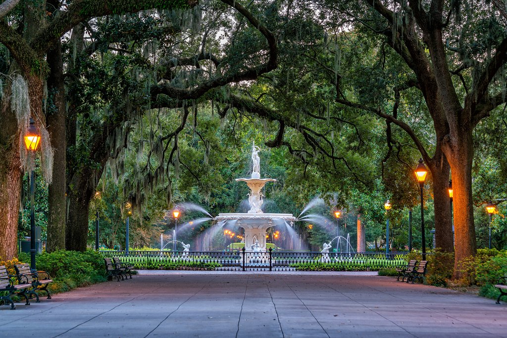 Savannah Historic District in Savannah