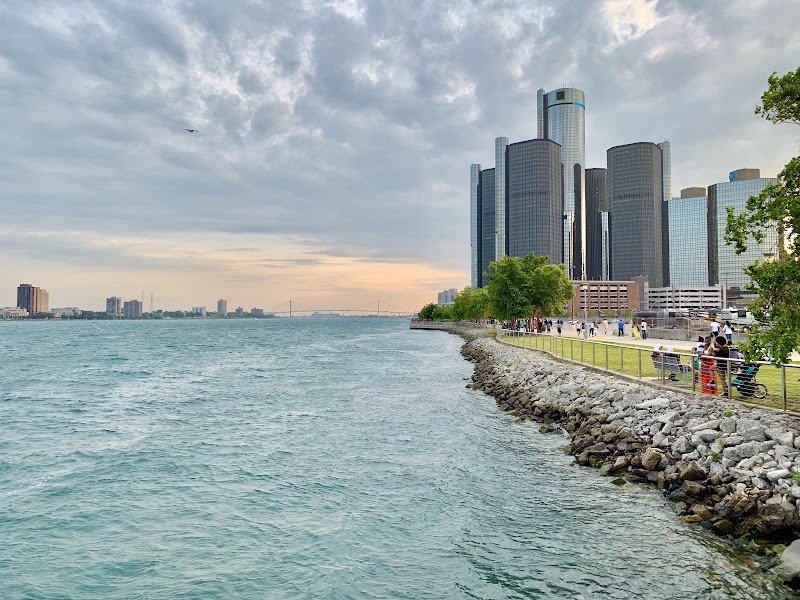 Detroit Riverwalk in Detroit
