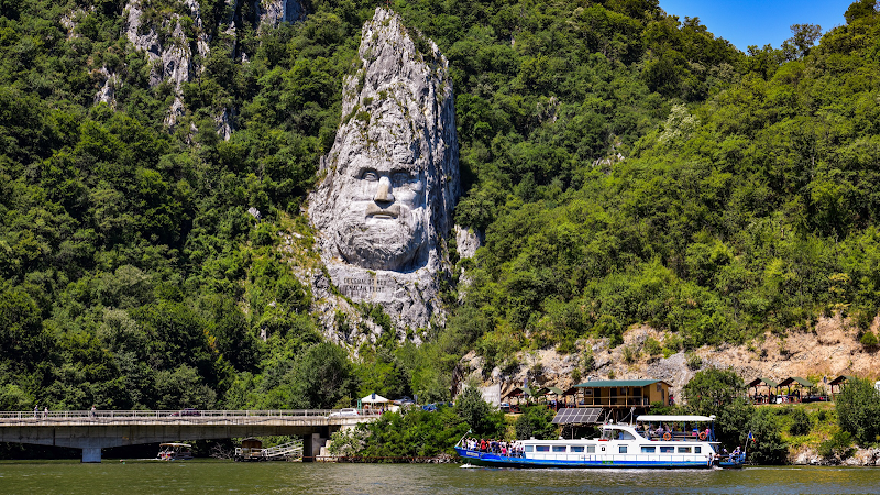Rock Sculpture of Decebalus in Dubova