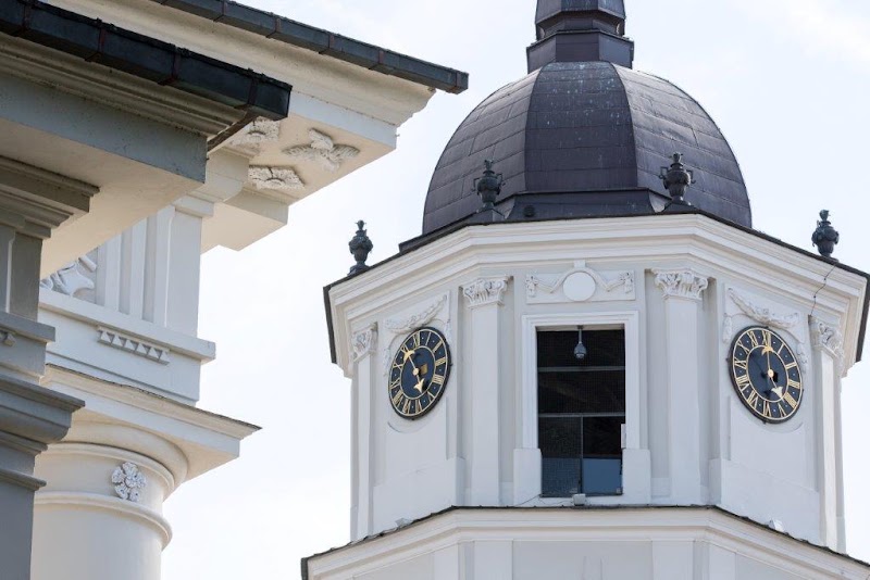 Bell Tower of Vilnius Cathedral in Vilnius