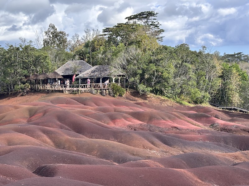 Chamarel Seven Colored Earth Geopark in Chamarel
