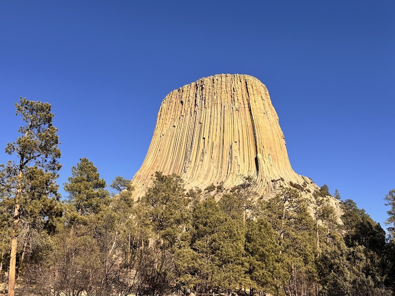 Devils Tower National Monument in Devils Tower