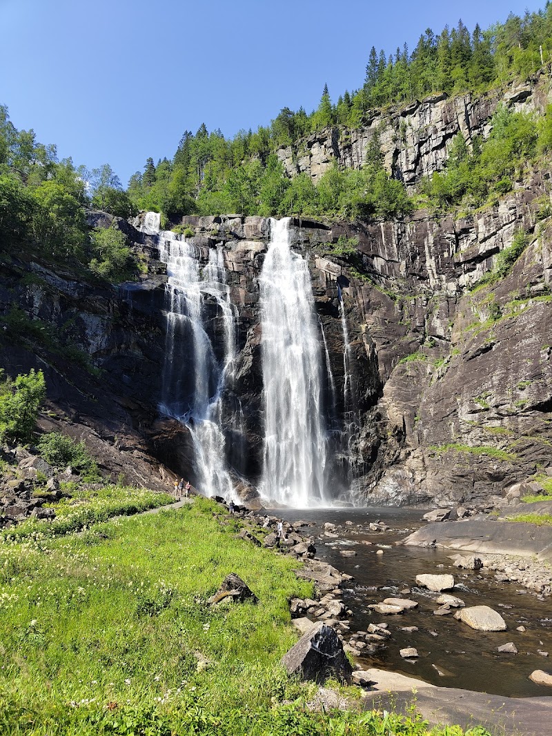 Skjervsfossen Waterfall in Granvin