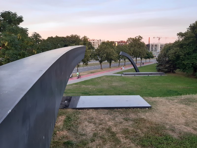 Photo 1 at "The Broken Line" monument in Tallinn