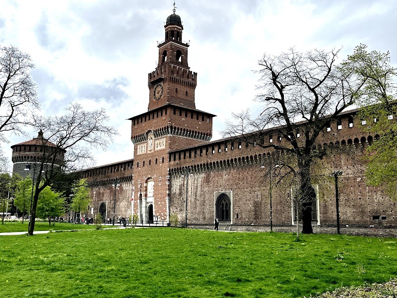 Sforzesco Castle in Milano