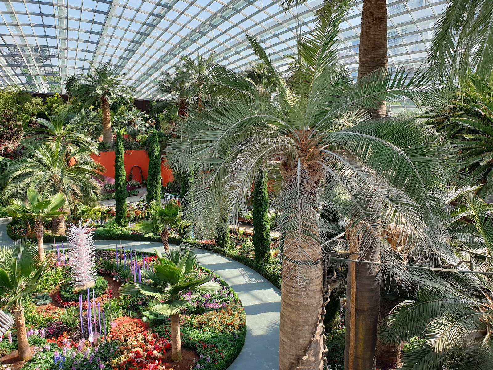 Flower Dome in Singapore