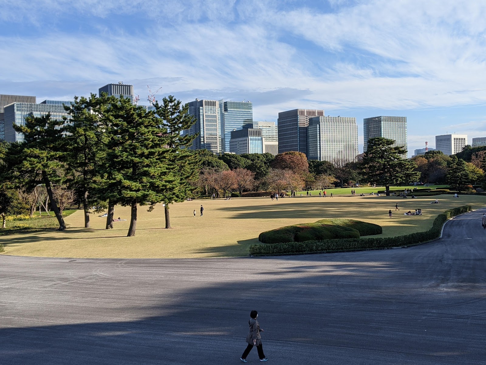 Imperial Palace East National Gardens in Chiyoda City