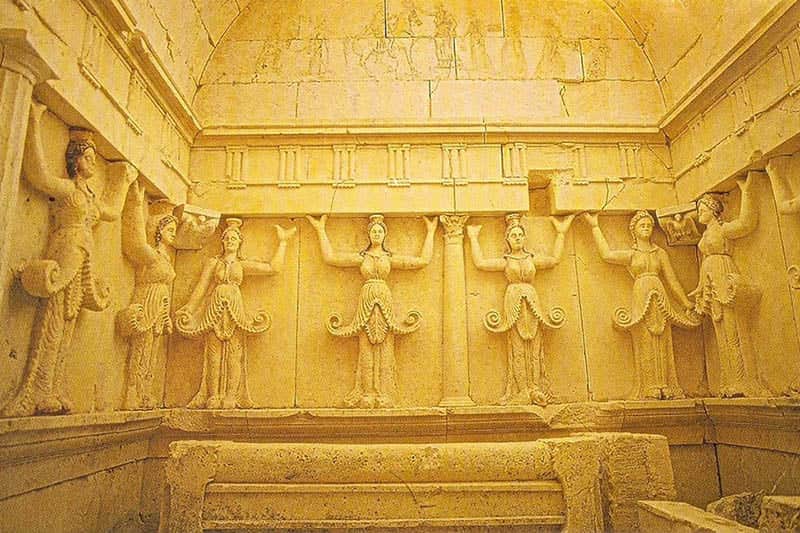 Thracian Tomb of Sveshtari in Sveshtari