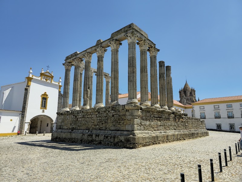 Roman Temple of Évora in Évora