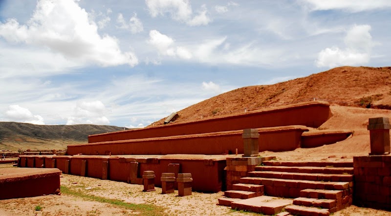 Akapana Pyramid in Tiwanaku