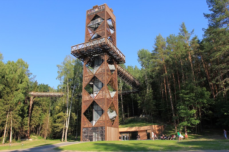 Treetop walking path and information centre in Anykščiai