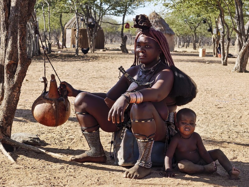 Otjikandero Himba Orphan Village in Kamanjab