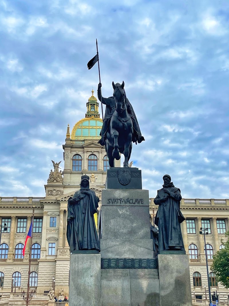 Statue of Saint Wenceslas in Praha 1
