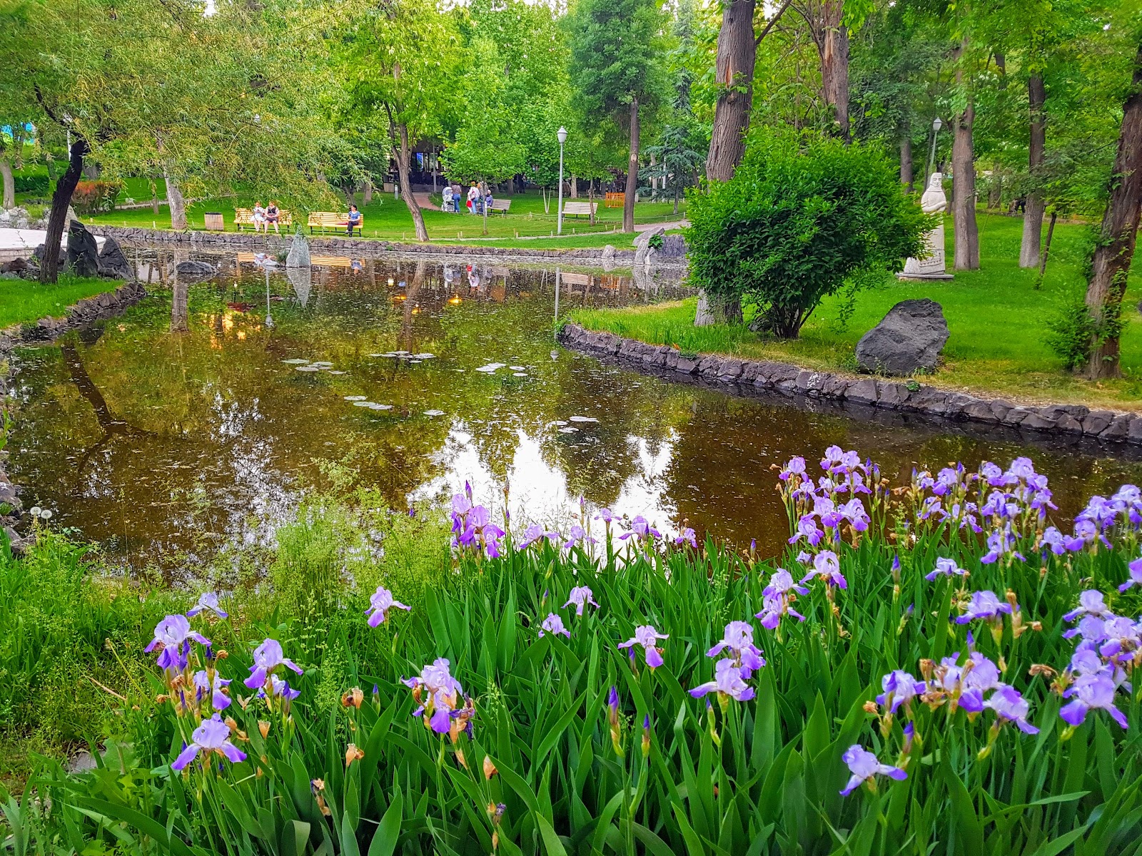 Lovers’ Park in Yerevan