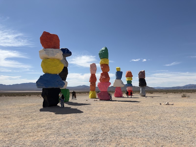 Seven Magic Mountains in Las Vegas