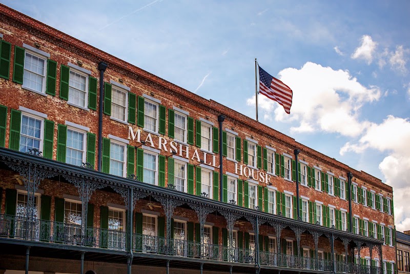 The Marshall House in Savannah
