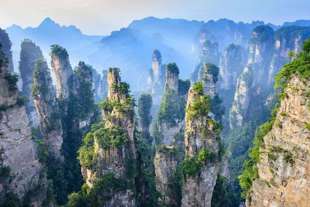 Wulingyuan Scenic Area in Zhang Jia Jie Shi