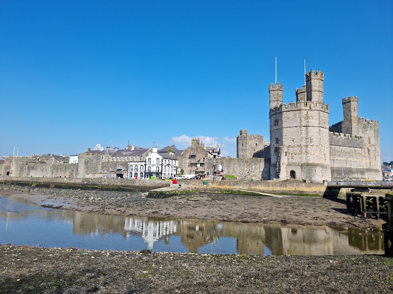Caernarfon Castle in Caernarfon
