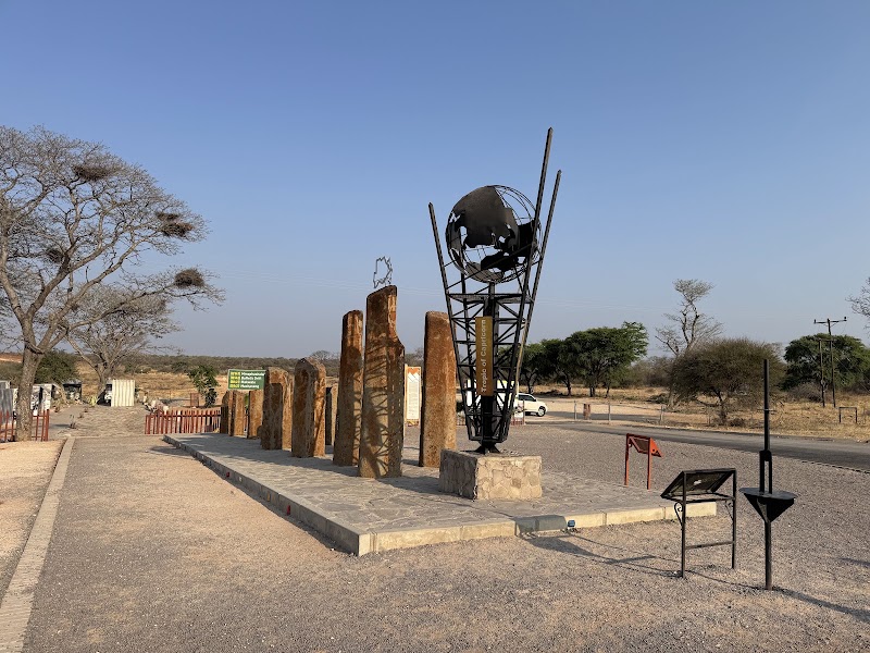 TROPIC OF CAPRICORN MONUMENT in Mahalapye