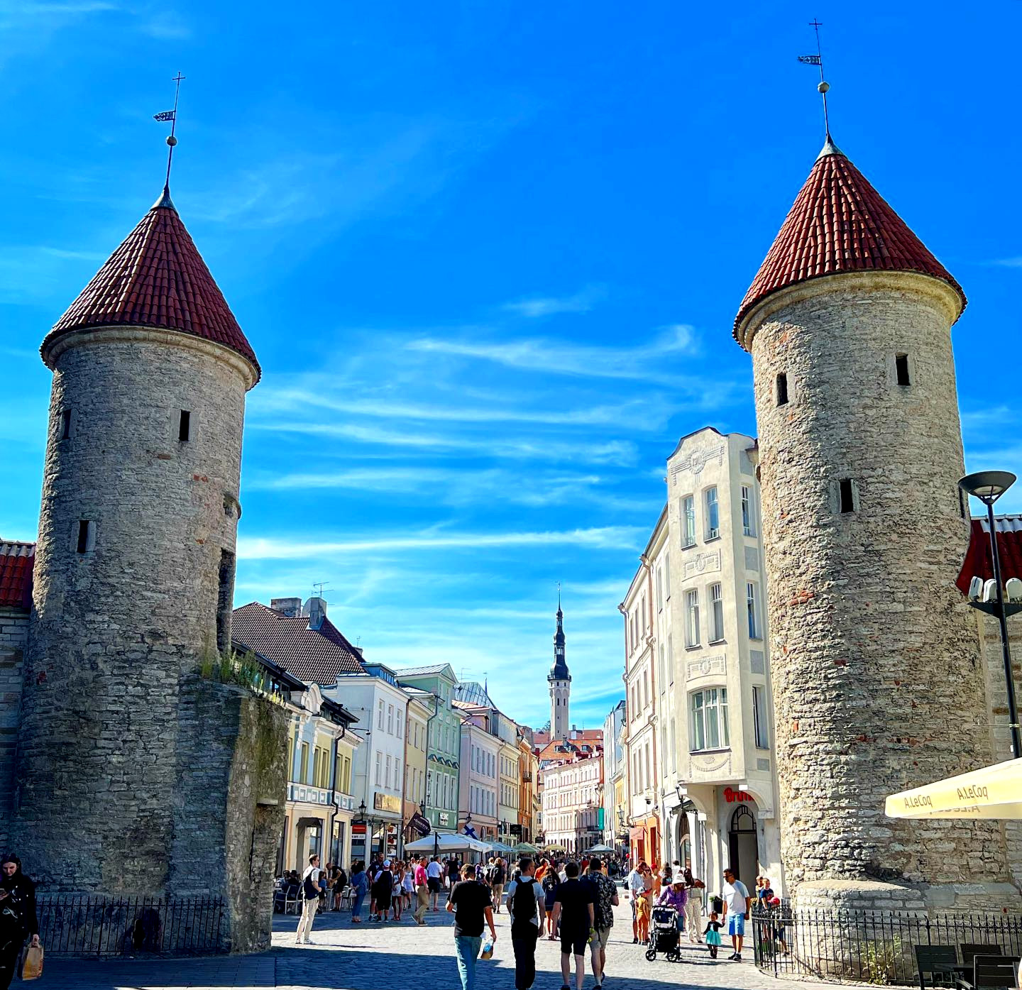 Viru Gate in Tallinn