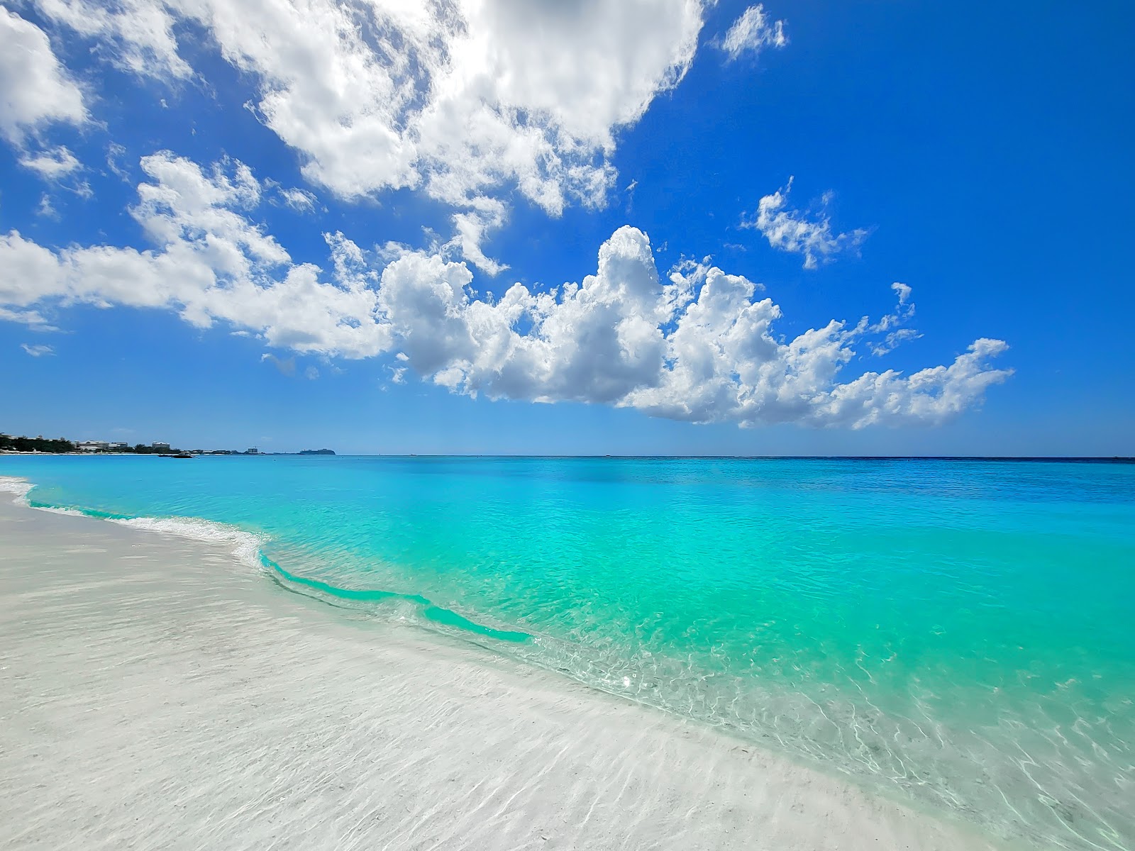 Seven Mile Beach in 