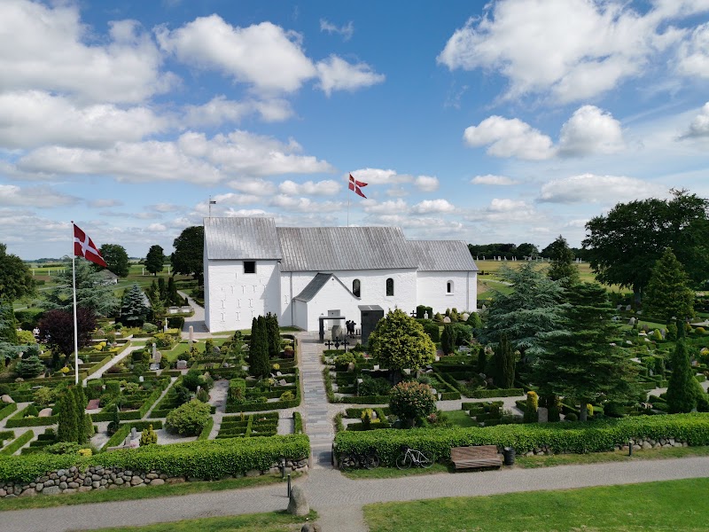 Jelling Mounds, Runic Stones and Church in Jelling
