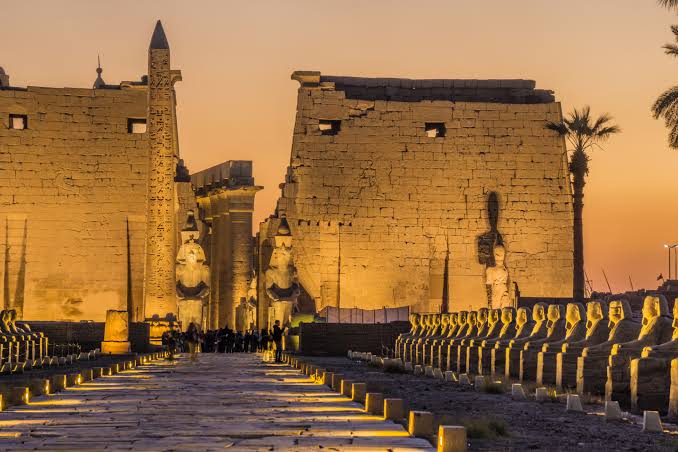 Luxor Temple in Luxor City
