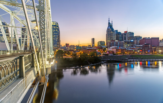 Photo 2 at John Seigenthaler Pedestrian Bridge in Nashville